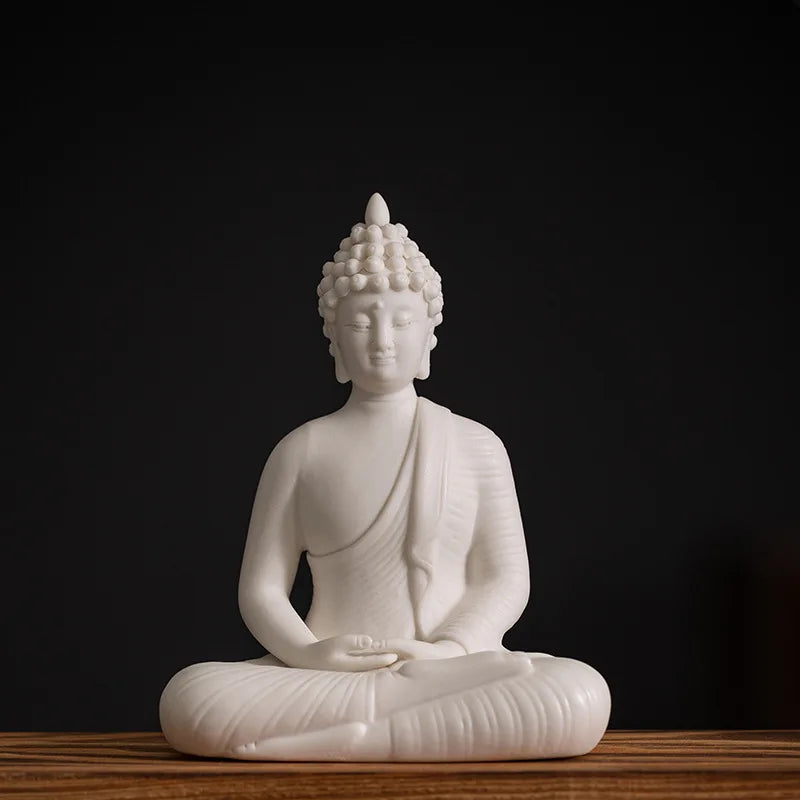 Statue de Bouddha Sakyamuni – Éclat de Sérénité & Lumière