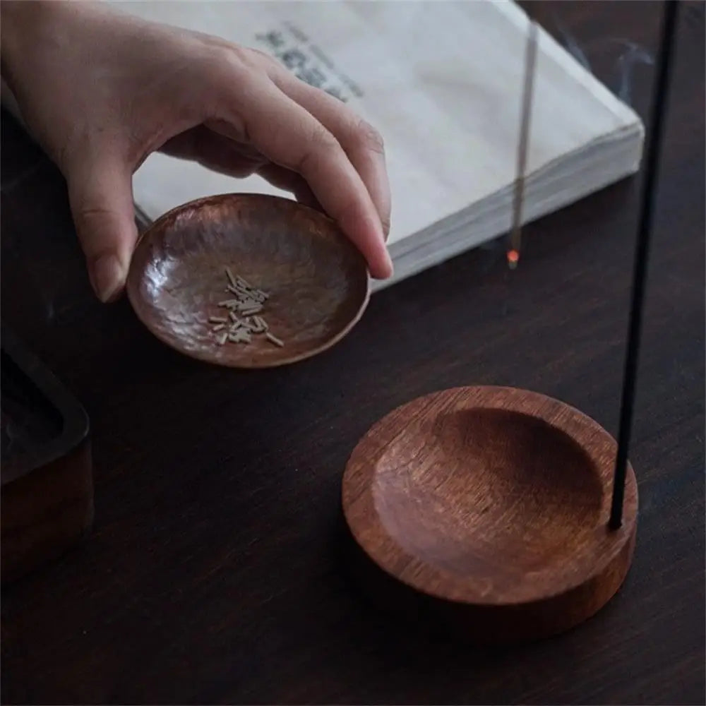Brûleur d’Encens Inversé – Équilibre et Sérénité en Bois Naturel