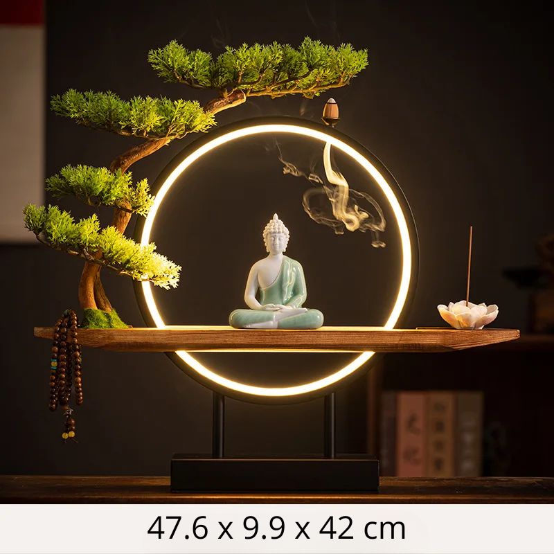 Statue de Bouddha Sakyamuni – Éclat de Sérénité & Lumière