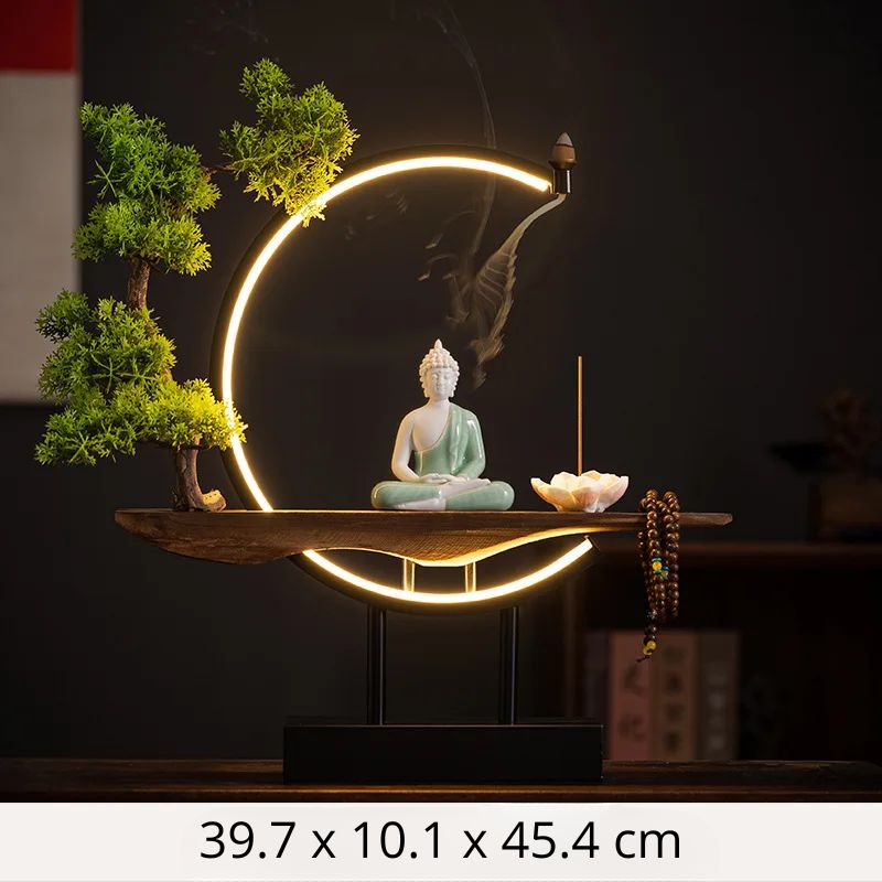 Statue de Bouddha Sakyamuni – Éclat de Sérénité & Lumière