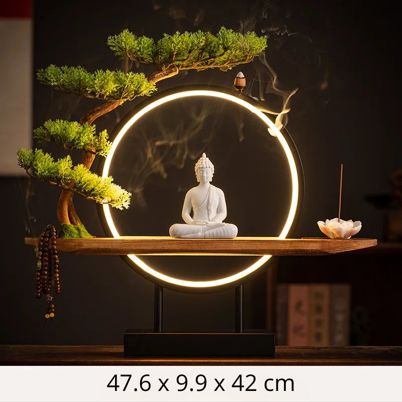Statue de Bouddha Sakyamuni – Éclat de Sérénité & Lumière
