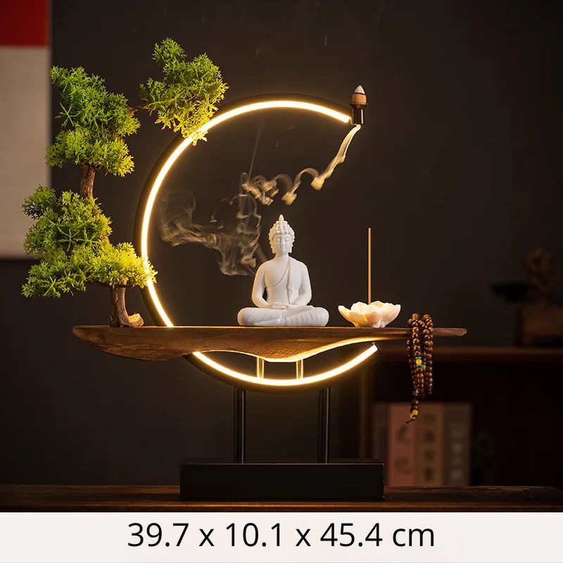 Statue de Bouddha Sakyamuni – Éclat de Sérénité & Lumière