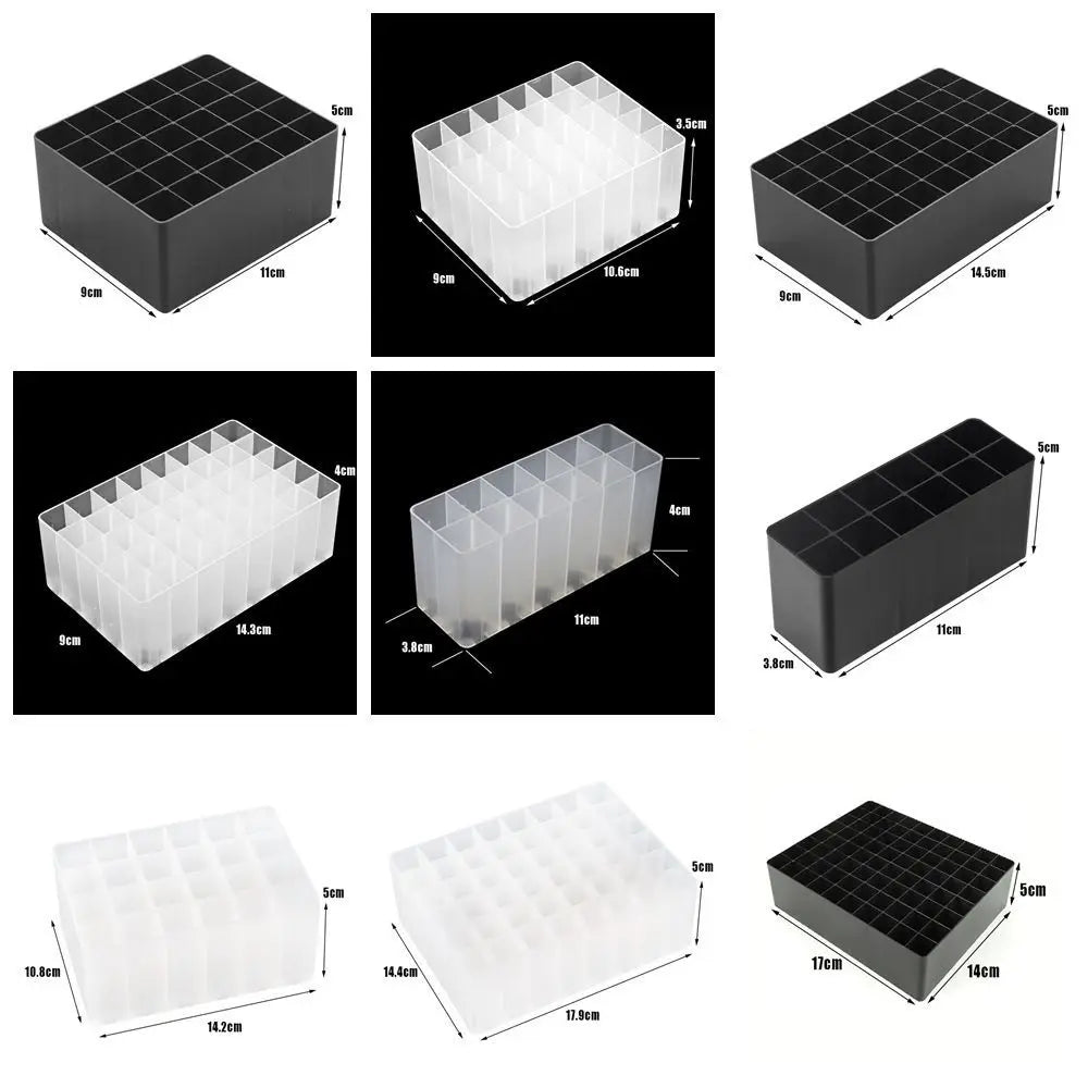 12/24/30/40/48/80/100 Slots Pen Holder Large-Capacity Multifunctional Brush Pen Storage Rack Make-Up Brush Stand