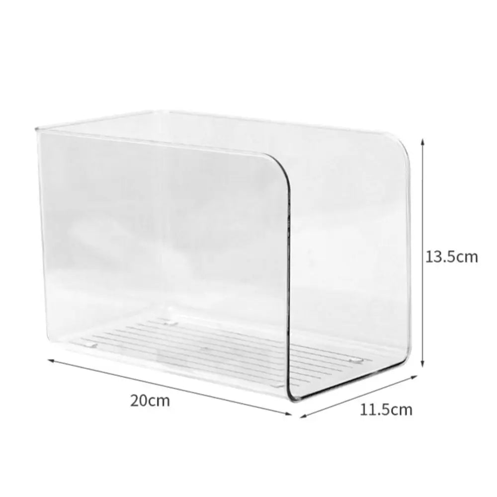 Portable Acrylic Book Stand Transparent Free Combination Bookshelf U-Shaped Book Folder Desk Storage Rack Home Office