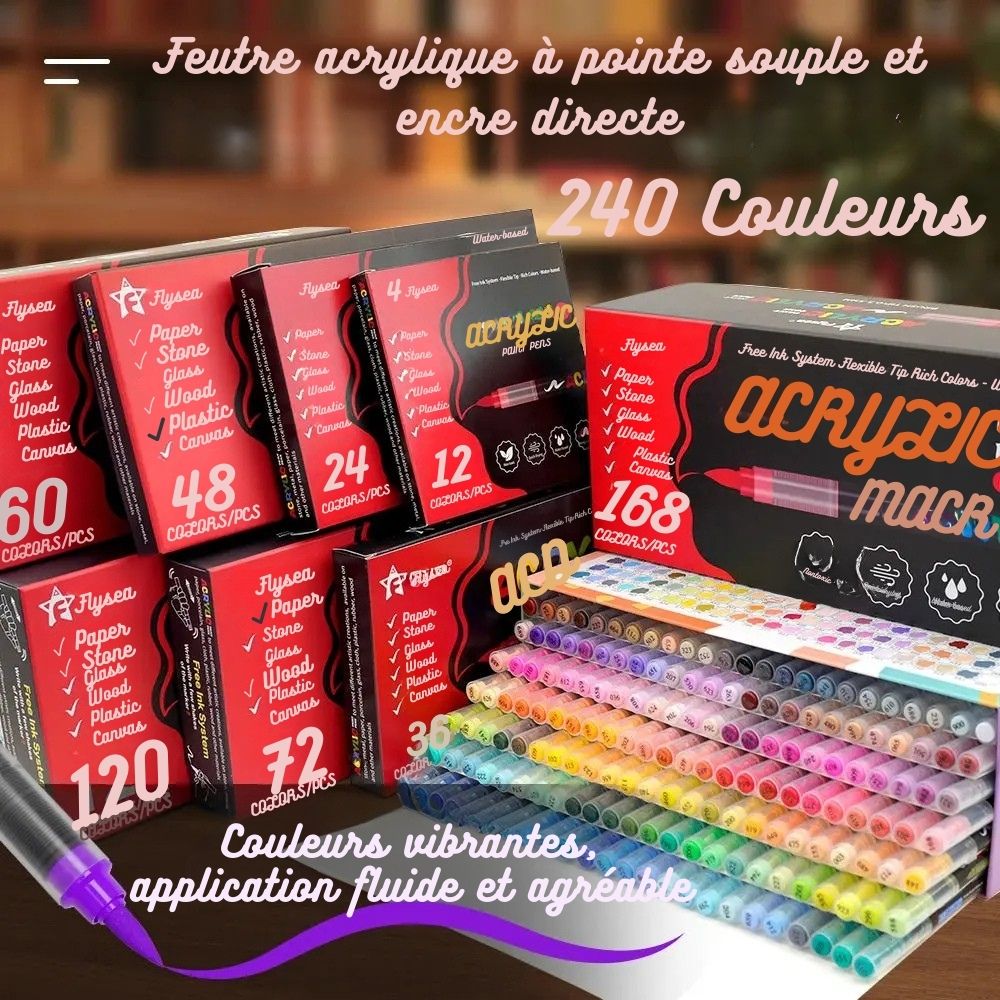 Feutres Acryliques Liquides