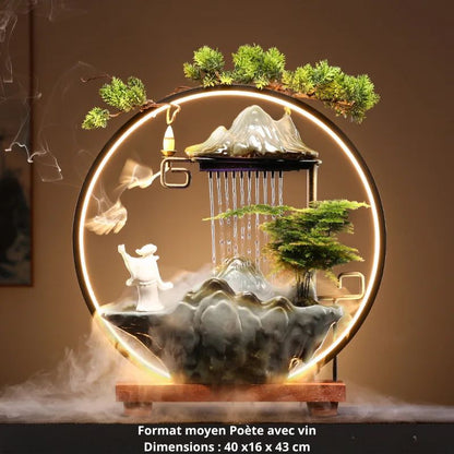 Décoration Porte-Bonheur Eau Courante