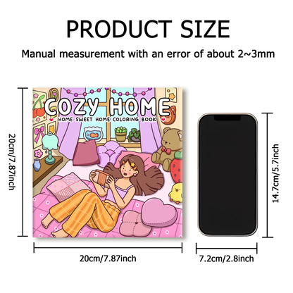 COZY HOME – Livre de Coloriage | Relaxation & Ambiance Cocooning