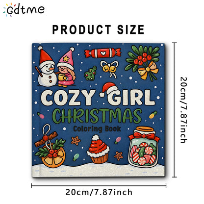 Livre de Coloriage de Noël “Cozy Girl Christmas”