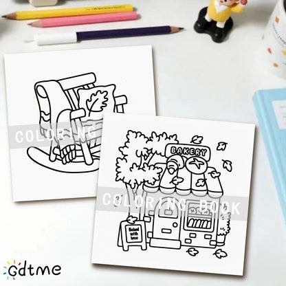 Livre de Coloriage de Noël “Cozy Girl Christmas”