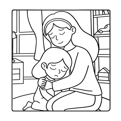 📘✨ MOM MOMENTS – Livre de Coloriage Cocooning | Moments Doux & Relaxants