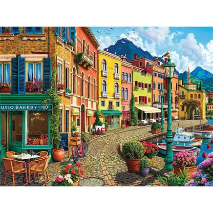 Paint by Numbers Pictures for Adults on Canvas City Landscpae Coloring Drawing Oil Paintings by Number Home Decor