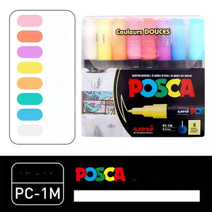 Set de Marqueurs POSCA – Tons Pastel Ô Calme