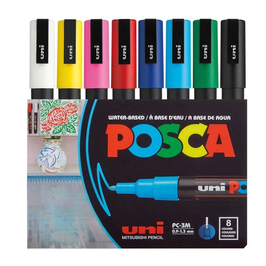 Set de Marqueurs POSCA - Tons Vifs Ô Calme